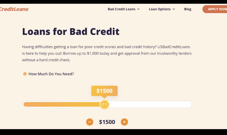 US Bad Credit Loans Review:  Best Lenders for Getting Bad Credit Loans Online